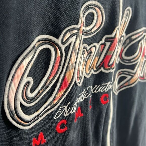 🔥🔥Vintage SOUTH POLE Gear Embroidered Zip Up Sleeveless Hoodie Jacket XL - EUC - Picture 6 of 13